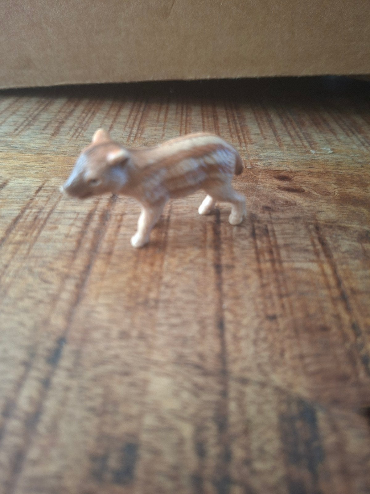schleich wild zwijn jong, Ophalen of Verzenden, Zo goed als nieuw, Wild dier, Beeldje of Figuurtje