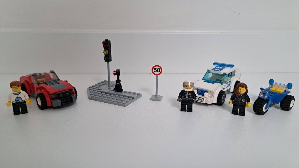 Lego City voertuigen en minifiguren, Inclusief minifiguren, Lego, Ophalen of Verzenden, Complete set