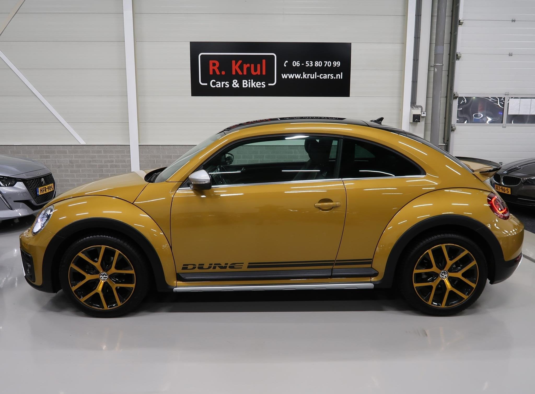 Volkswagen Beetle 1.2 TSI Dune Airco-ecc LED BT Navigatie 18, Auto's, Voorwielaandrijving, Stof, Gebruikt, 4 cilinders