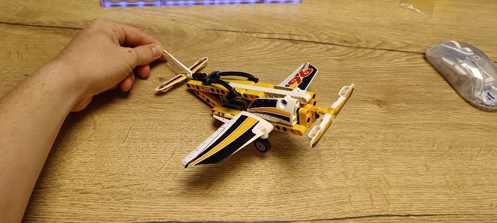 Te koop: LEGO Display Team Straaljager (set 42044)., Ophalen of Verzenden, Gebruikt, Complete set, Lego