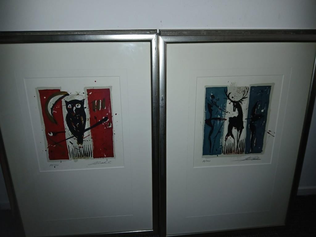 Litho's/zeefdrukken Alfred Gockel, Ophalen