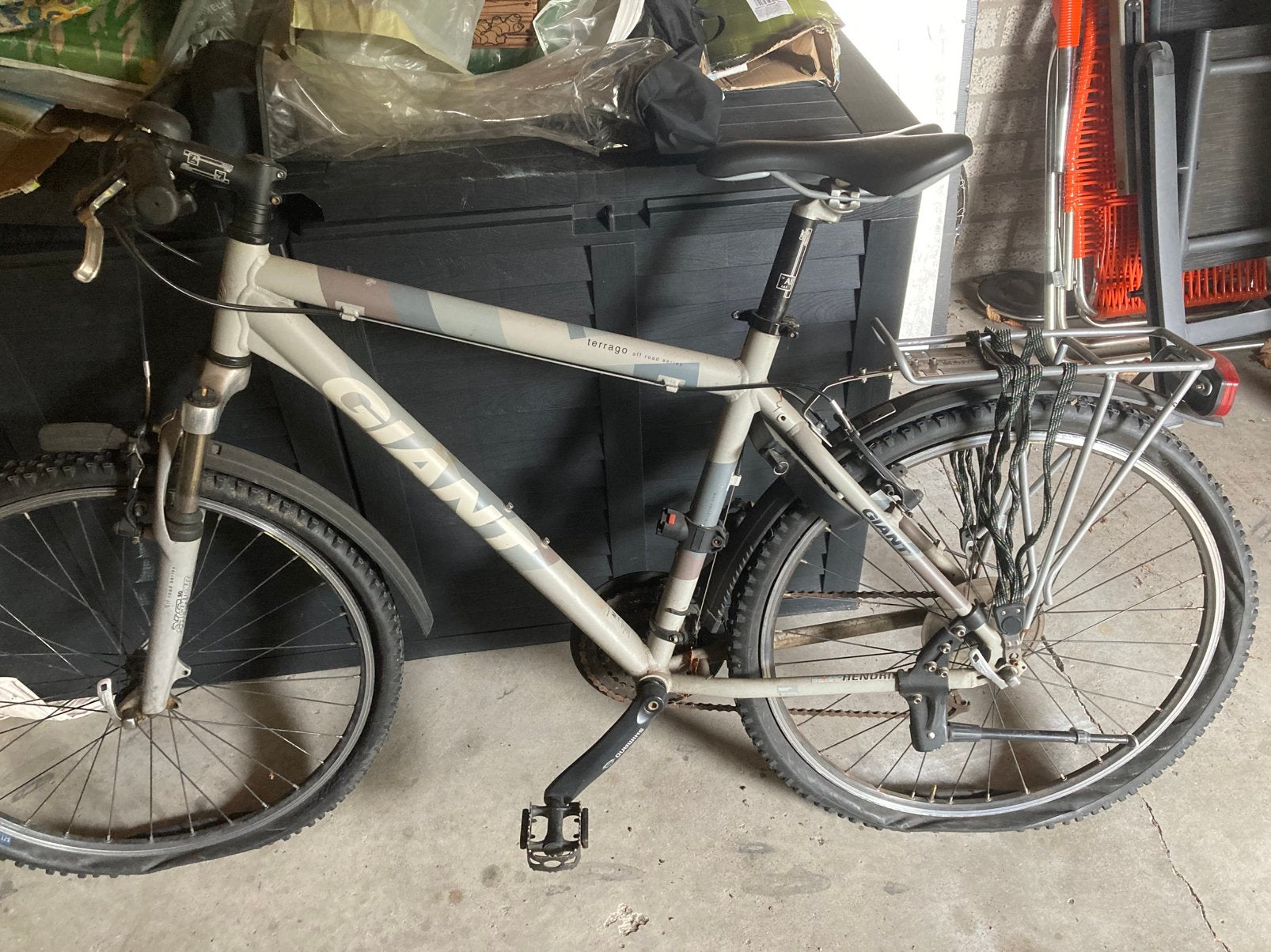 Opknapfiets, Fietsen en Brommers, Ophalen, Gebruikt, Heren, Giant