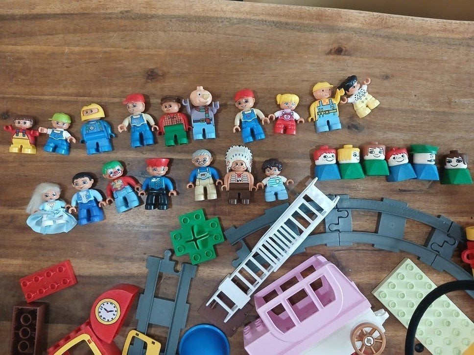 Grote partij Duplo/ met dieren & poppetjes, Ophalen, Gebruikt, Overige merken