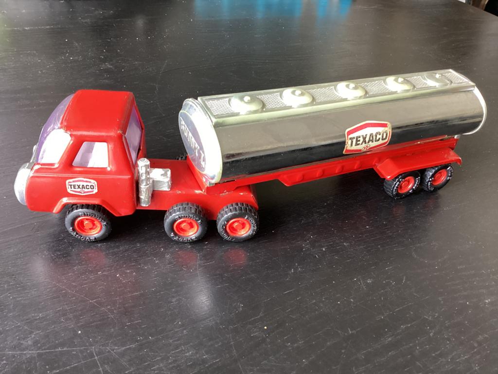 Vintage blikken BUDDY L TEXACO tankauto, Antiek en Kunst, Ophalen of Verzenden