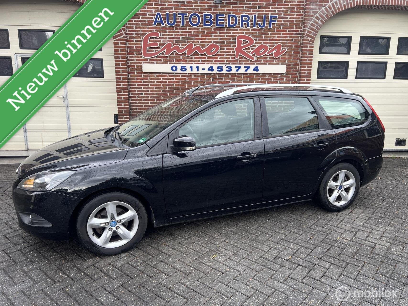 Ford Focus Wagon 1.6 TDCi Comfort Export Prijs !, Auto's, Ford, Euro 5, 4 cilinders, Zwart, Origineel Nederlands