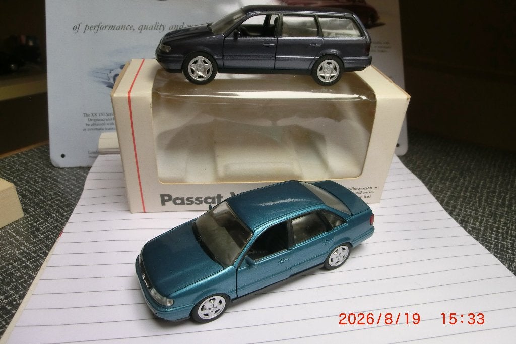 2x Schabak VW Passat 1:43, Ophalen of Verzenden, Nieuw, Auto, Overige merken
