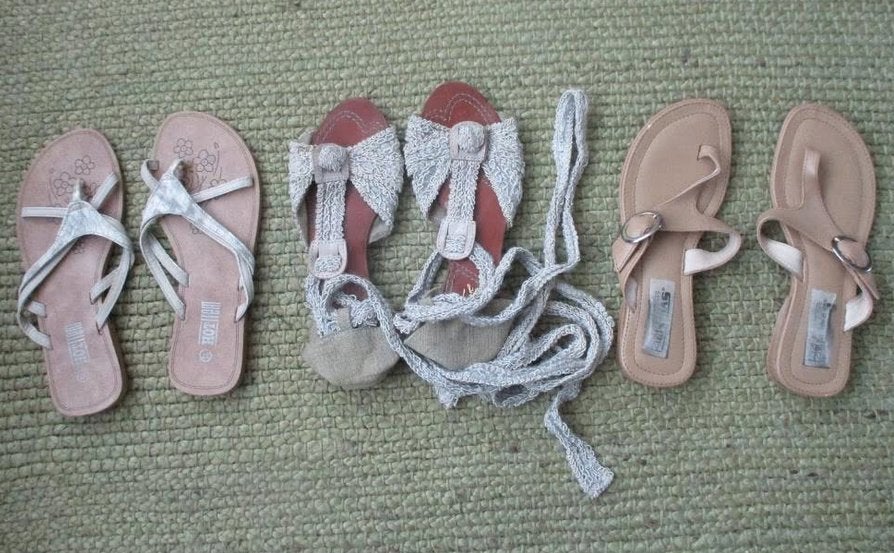 3 paar sandalen, maat 36, Oosterveldweg 15, 7274 DZ, Verzenden, Beige, Sandalen of Muiltjes