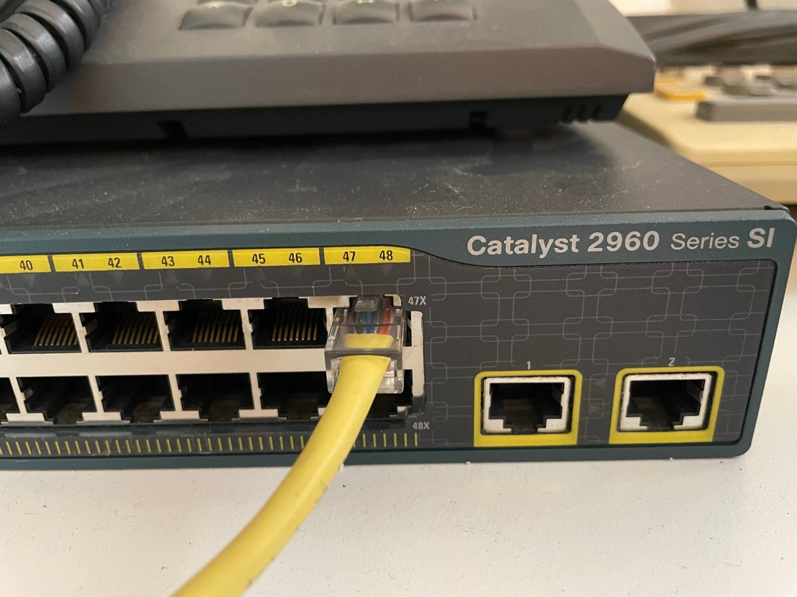 Cisco Catalyst 2960 Series SI Switch, Computers en Software, Netwerk switches, Ophalen, Gebruikt