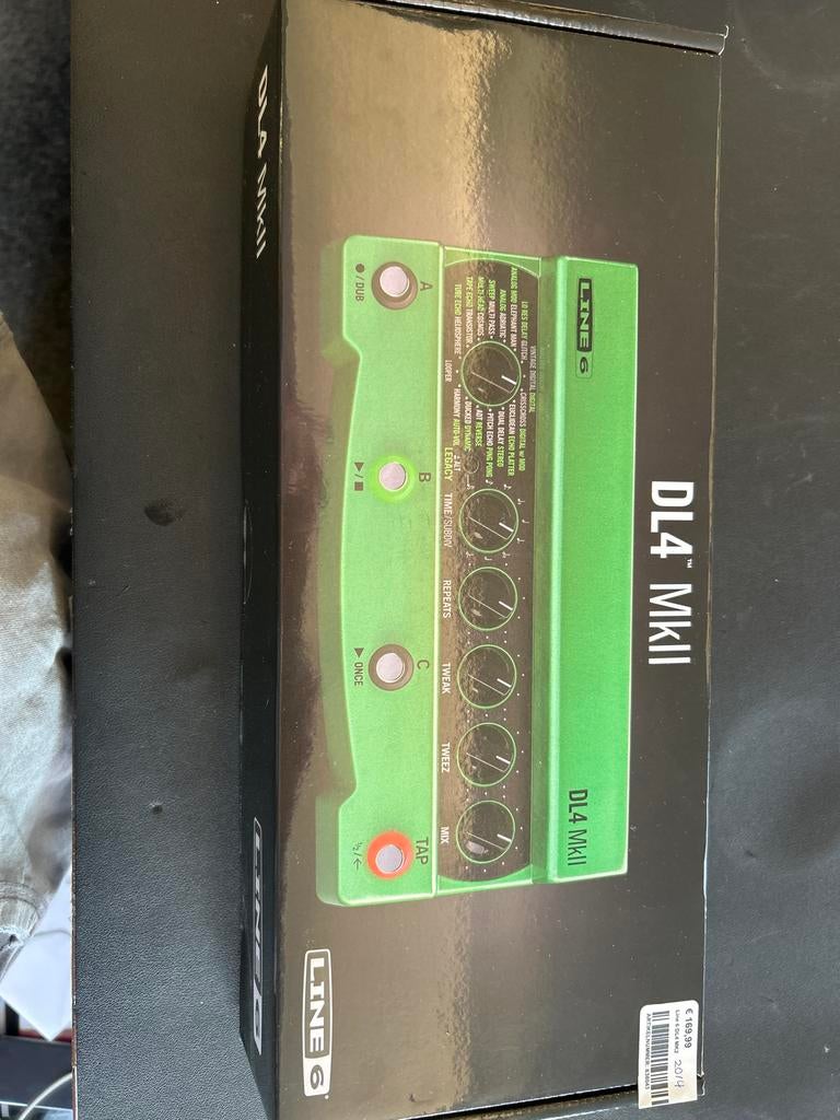 Line 6 DL4 MKII Delay Modeler/Looper Pedaal, Muziek en Instrumenten, Effecten, Delay of Echo, Ophalen of Verzenden, Zo goed als nieuw