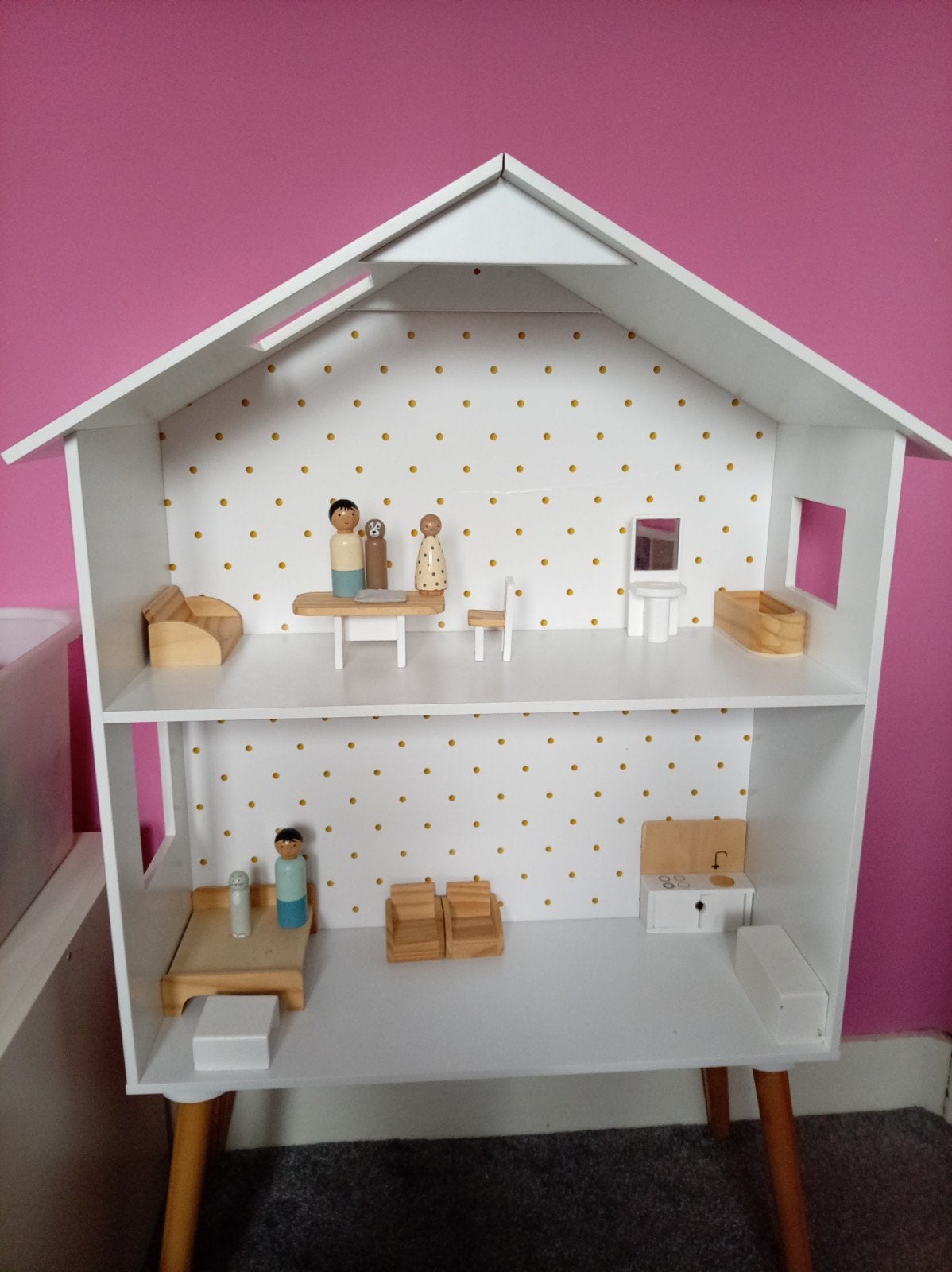 Petite Amelie poppenhuis, Ophalen, Zo goed als nieuw, Poppenhuis
