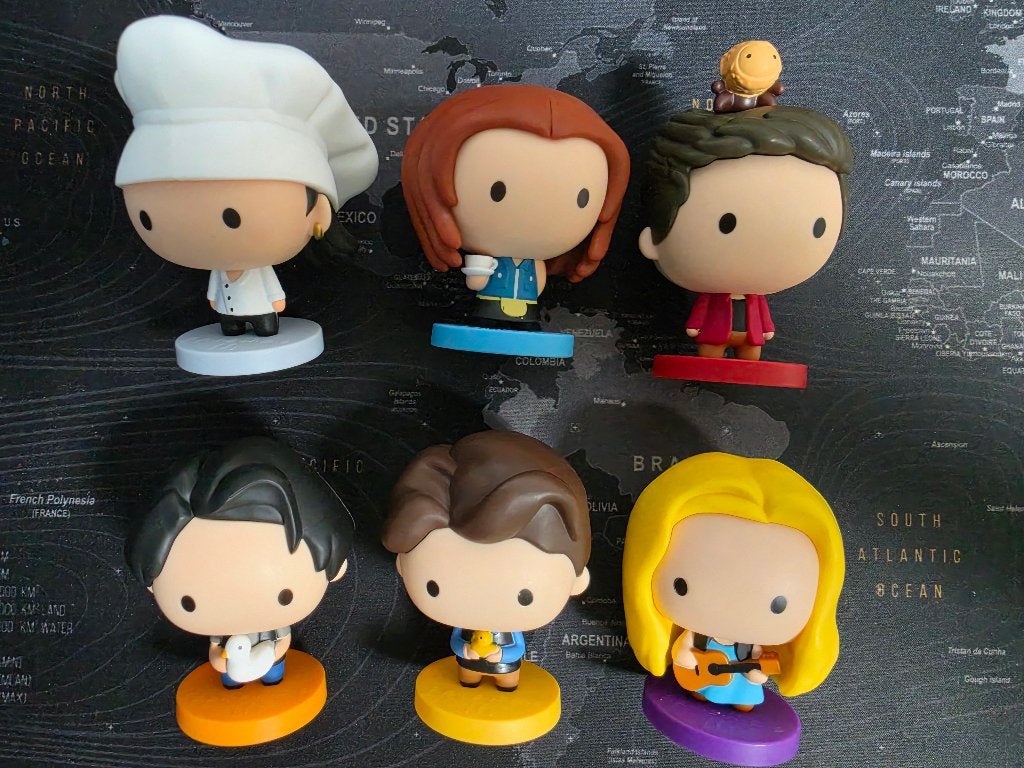 Friends figuren van McDonalds (complete set), Verzamelen, Poppetjes en Figuurtjes, Ophalen of Verzenden, Zo goed als nieuw