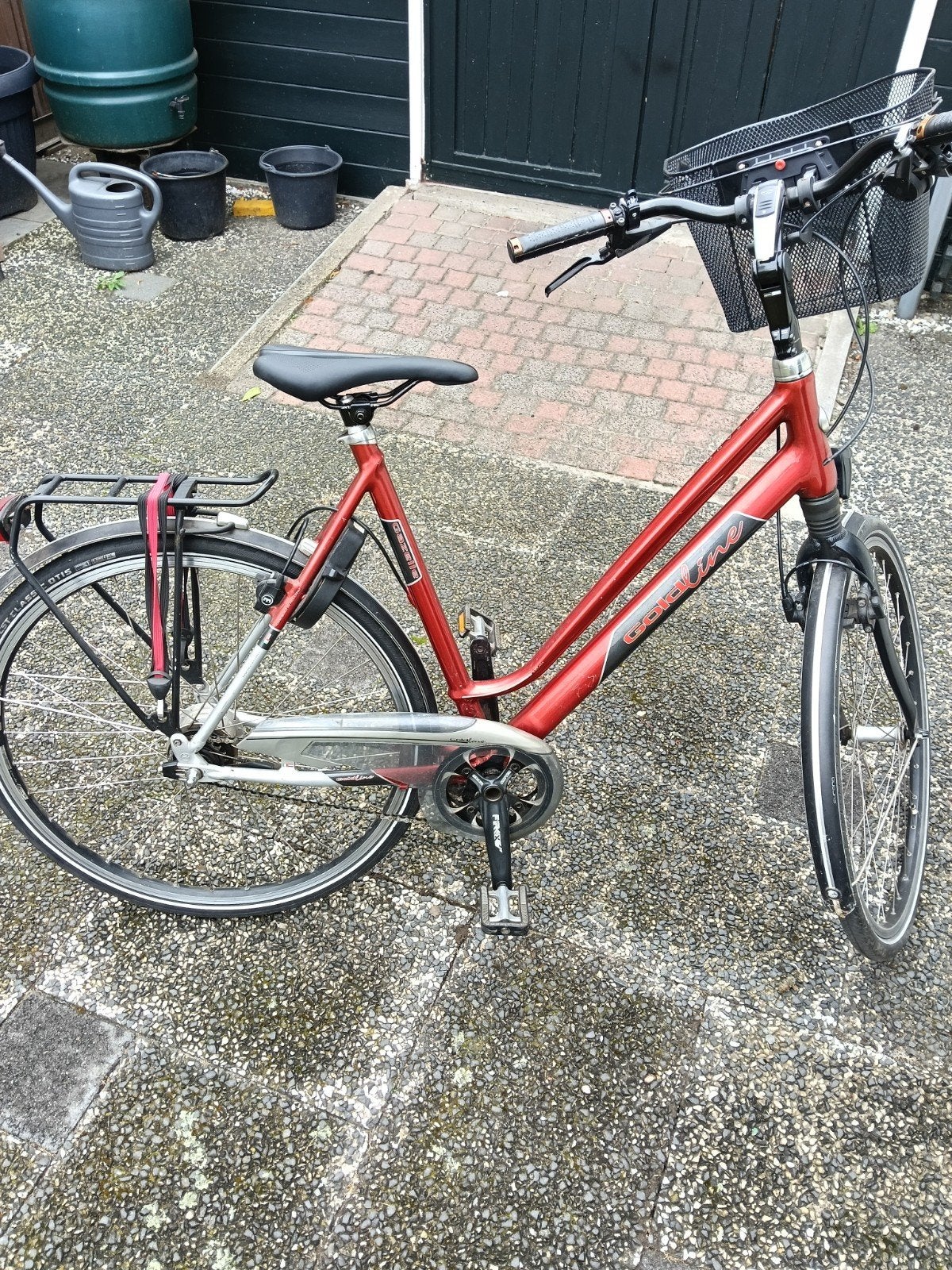 Gazelle Goldline Misano Damesfiets met 11 versnellingen, Ophalen, Velgrem, (Extra) lage instap, Gazelle