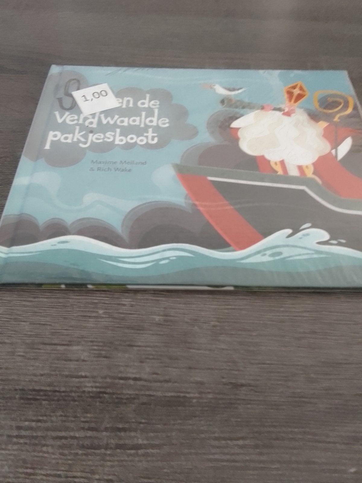 Sint en de Verdwaalde Pakjesboot - Kinderboek, Ophalen, Nieuw, Maxime Meiland & Rich Wake, Fictie algemeen