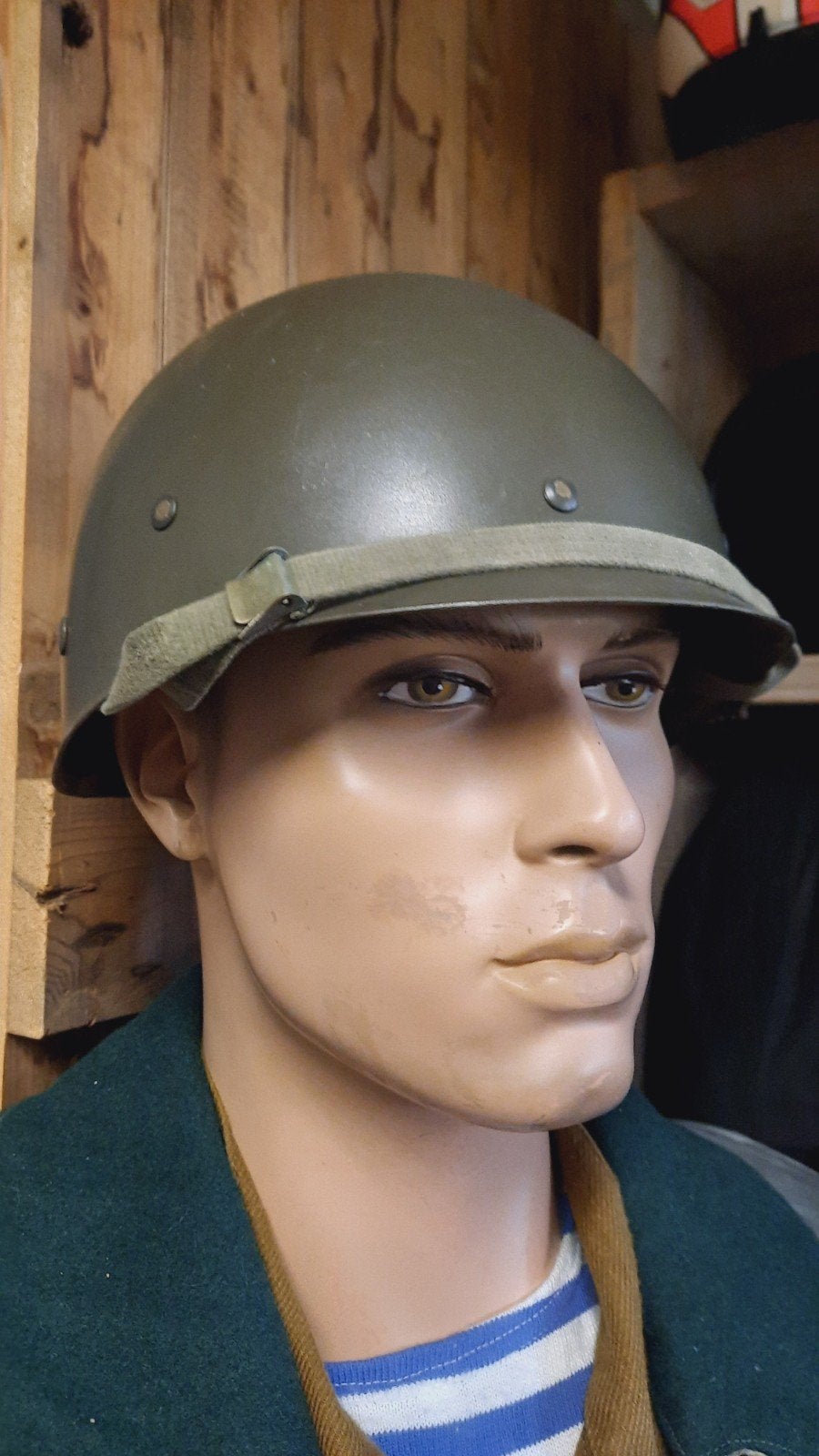 Nederlandse Militaire Helm (Binnenhelm), Ophalen of Verzenden, Landmacht, Nederland, Helm of Baret