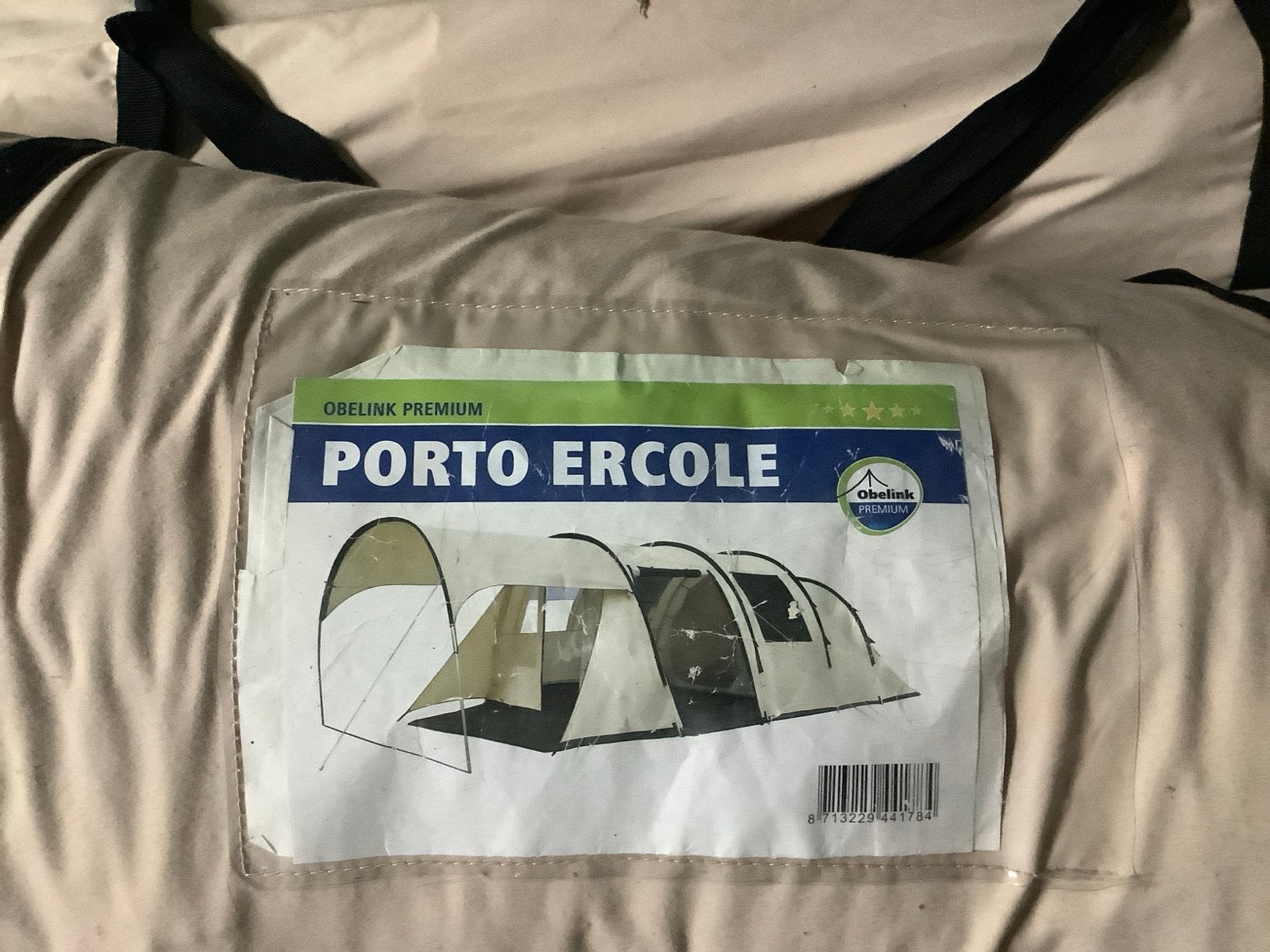 Obelink Premium Porto Ercole Tent, Ophalen of Verzenden, Gebruikt, Meer dan 6