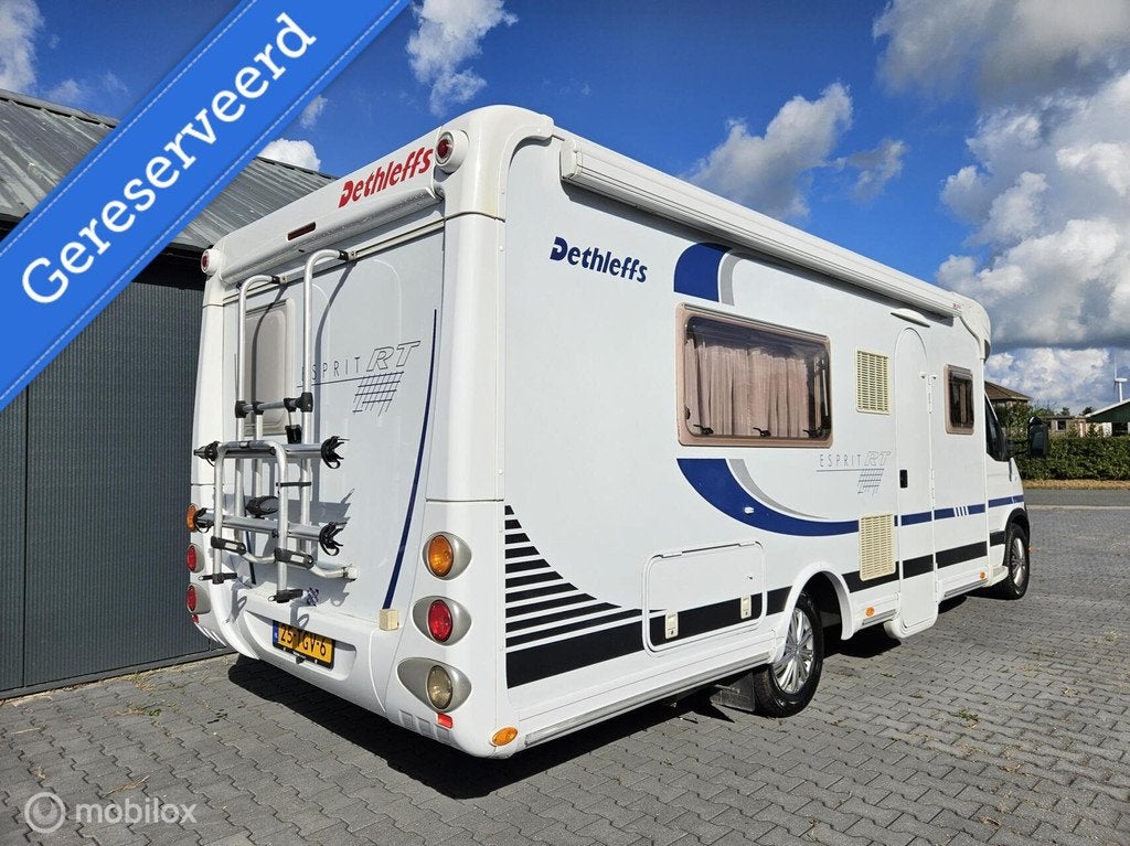 Dethleffs RT 7014 Half-integraal ☆Enkele bedden, Airco☆, Overige merken, Luifel, Bedrijf, Half-integraal