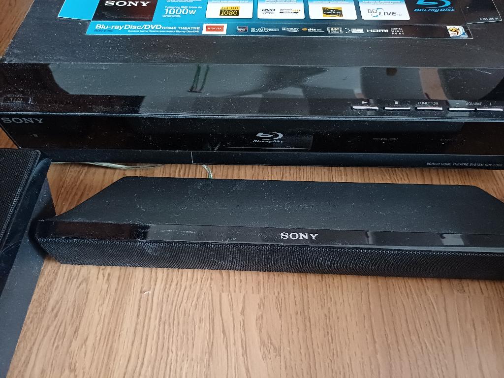 Sony Home cinema Set BDV-E300 werkend compleet, Ophalen, Gebruikt, Blu-ray-speler, 70 watt of meer