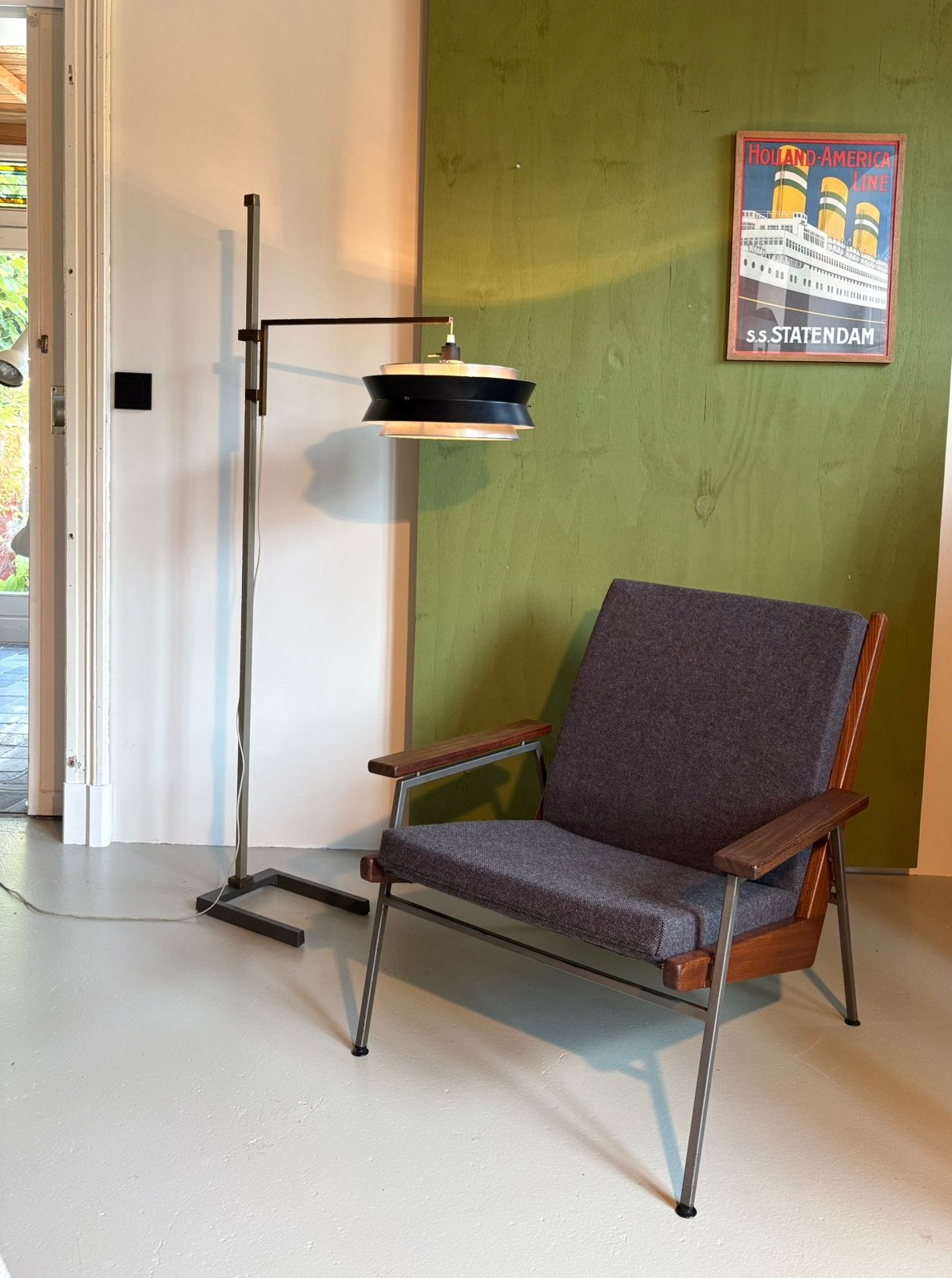 Rob Parry fauteuil 2520 Gelderland Lotus, Huis en Inrichting, Fauteuils, Ophalen, Gebruikt, Gelderland Rob Parry, Culemborg