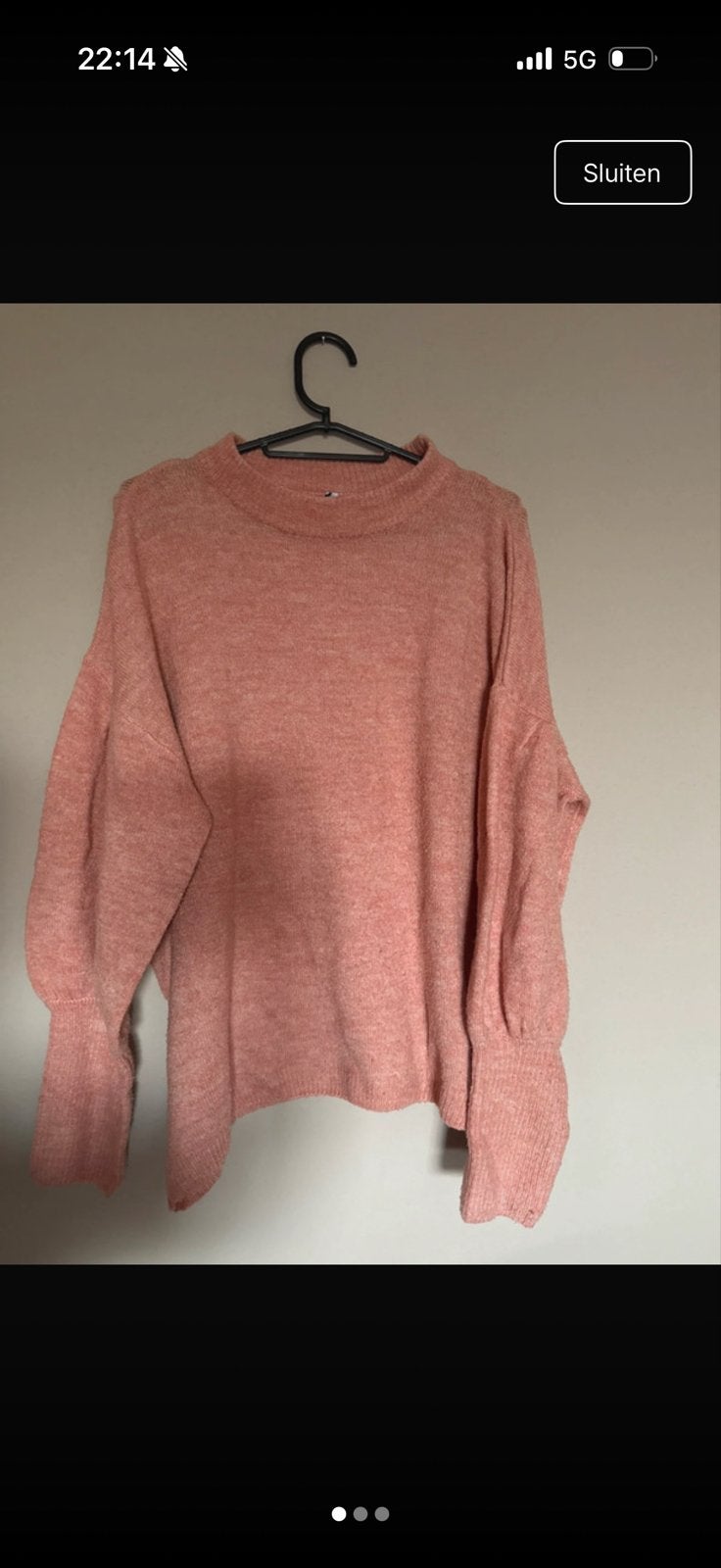 trui hema L, Kleding | Dames, Truien en Vesten, Ophalen of Verzenden, Zo goed als nieuw, Maat 42/44 (L), Roze