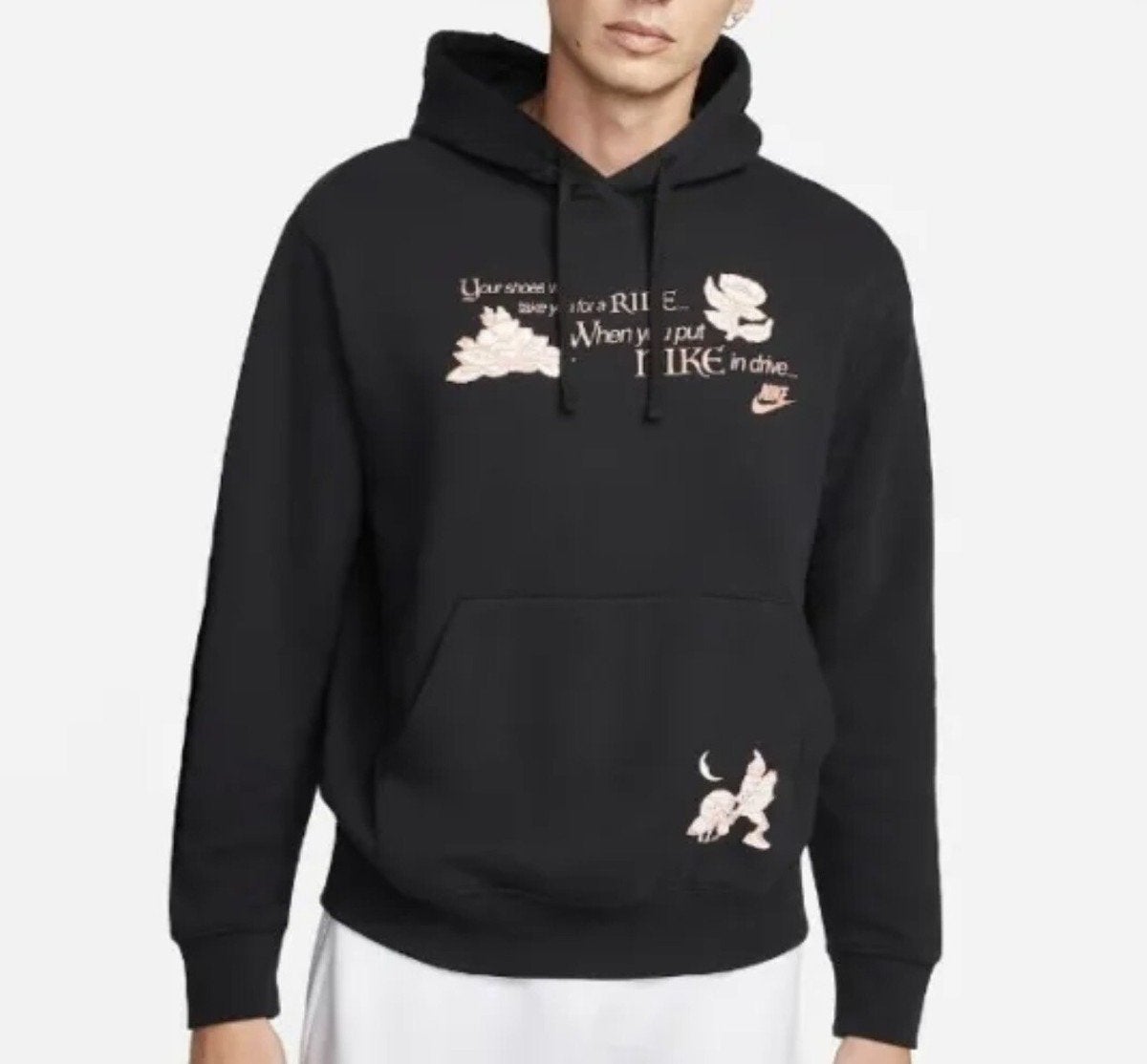 Nike vintage heren hoodie in maat small, Ophalen of Verzenden, Zo goed als nieuw, Maat 46 (S) of kleiner, Blauw