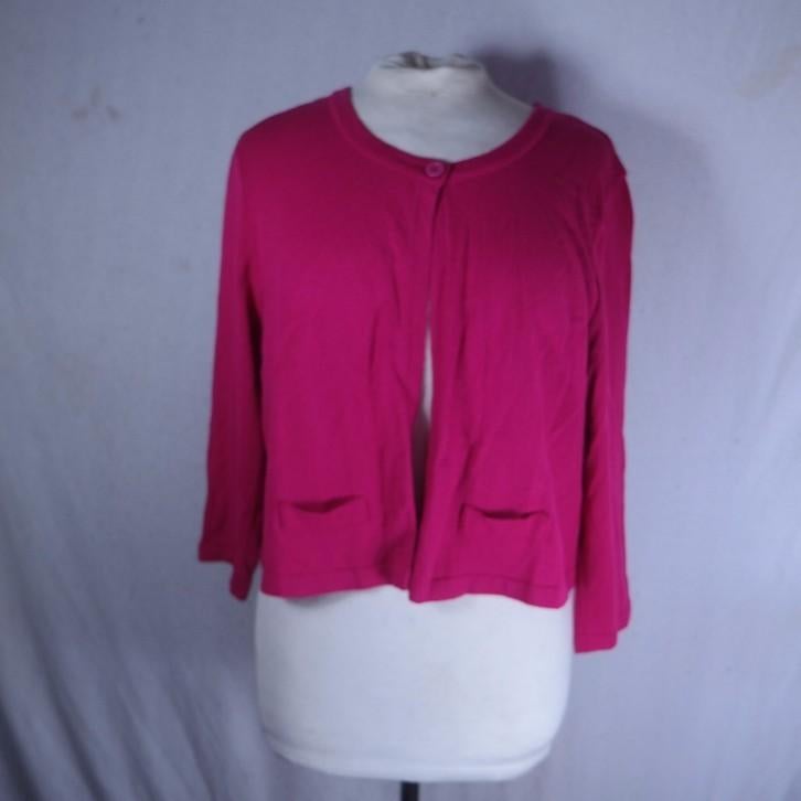 truiLeuk roze damesvest.Mt S.Merk Atelier GS, Kleding | Dames, Truien en Vesten, Zo goed als nieuw, Maat 36 (S), Roze, Ophalen of Verzenden