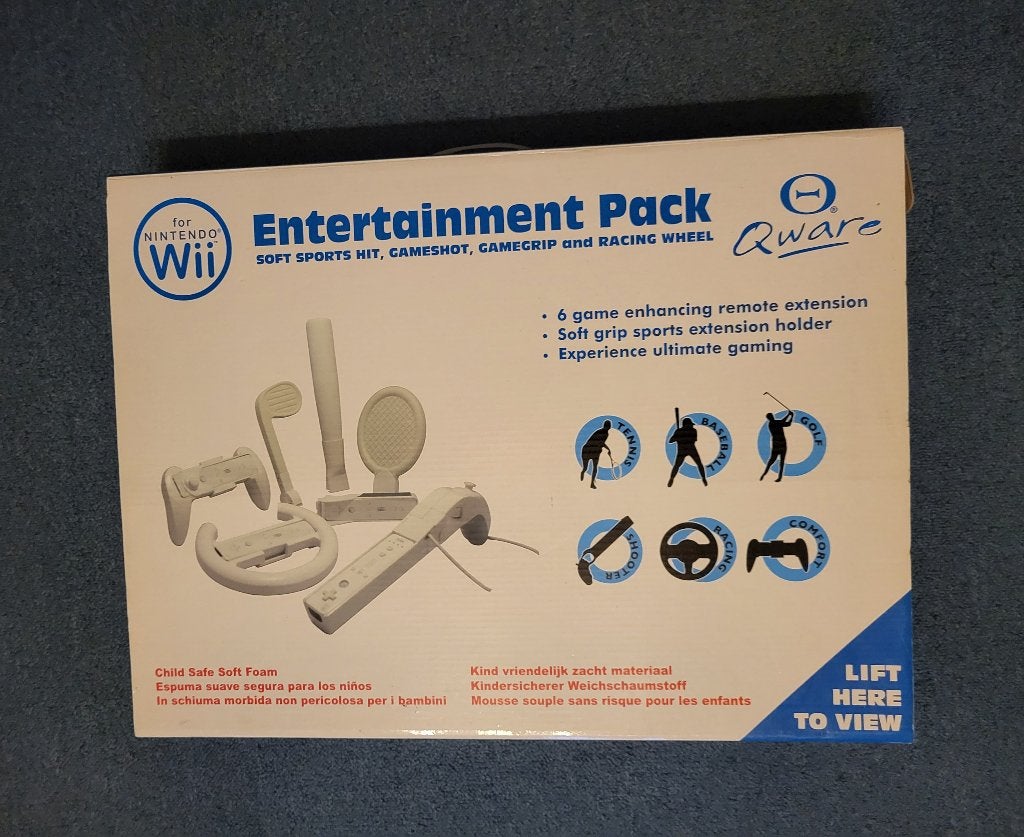 Entertainment pack voor Nintendo Wii, 3 spelers of meer, Ophalen of Verzenden, Zo goed als nieuw, Vanaf 3 jaar
