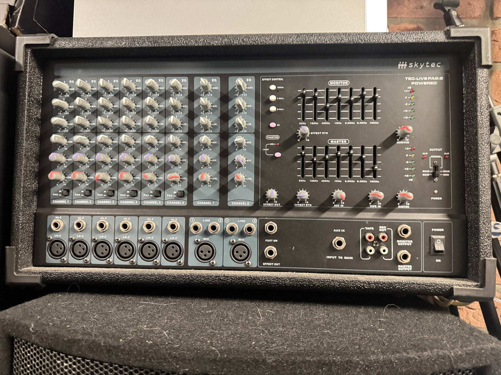 Mengpanelen, boxen, standaard yamaha,skytec,squier, Muziek en Instrumenten, Mengpanelen, Ophalen, Gebruikt