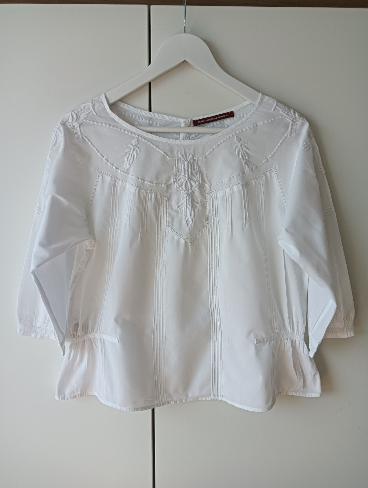 Comptoir des Cotonniers tuniekje in maat 40/42, Kleding | Dames, Des Petits Hauts, Wit, Maat 42/44 (L), Ophalen of Verzenden