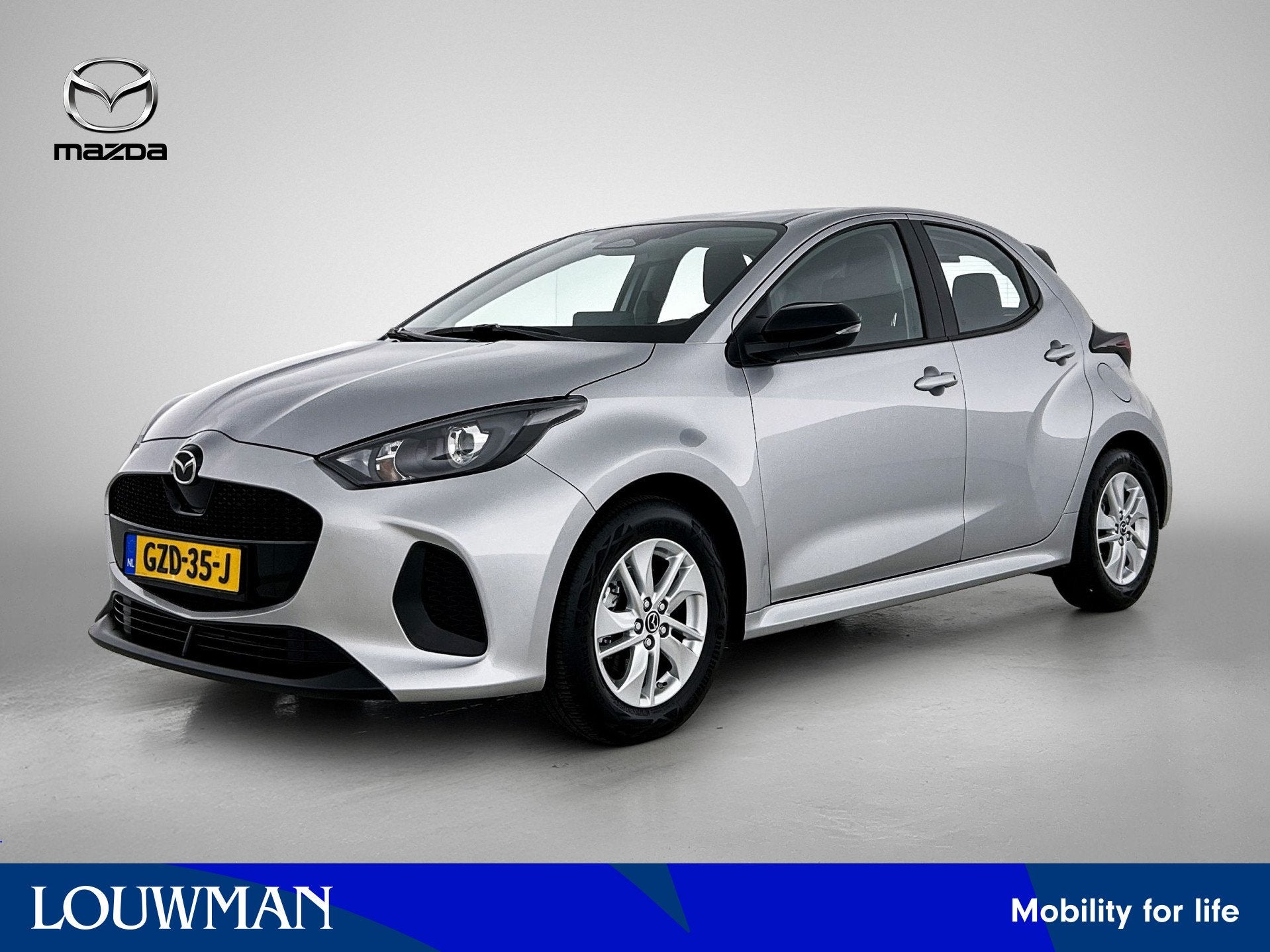 Mazda 2 Hybrid 1.5 Centre-line | Stoelverwarming | Climate C, Auto's, Gebruikt, Bedrijf, Hybride Elektrisch/Benzine, 3 cilinders