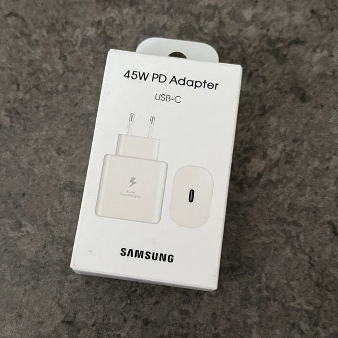 Samsung snel lader 45W wit 2.0, Nieuw, Ophalen of Verzenden, Snellader, Samsung
