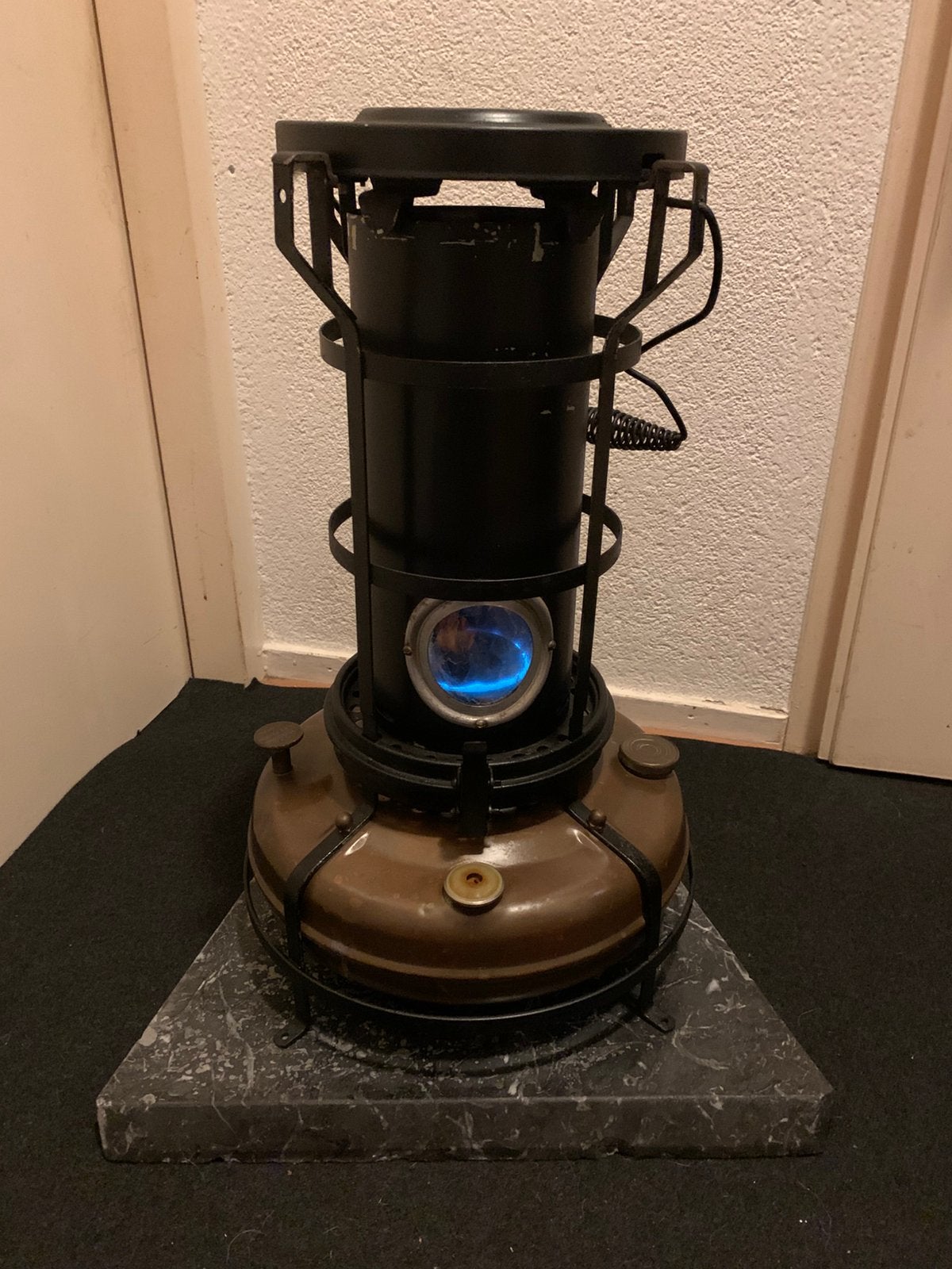 Alladin Blue Flame - parafine kachel, Ophalen of Verzenden, Zo goed als nieuw, Overige brandstoffen, Petroleumkachel