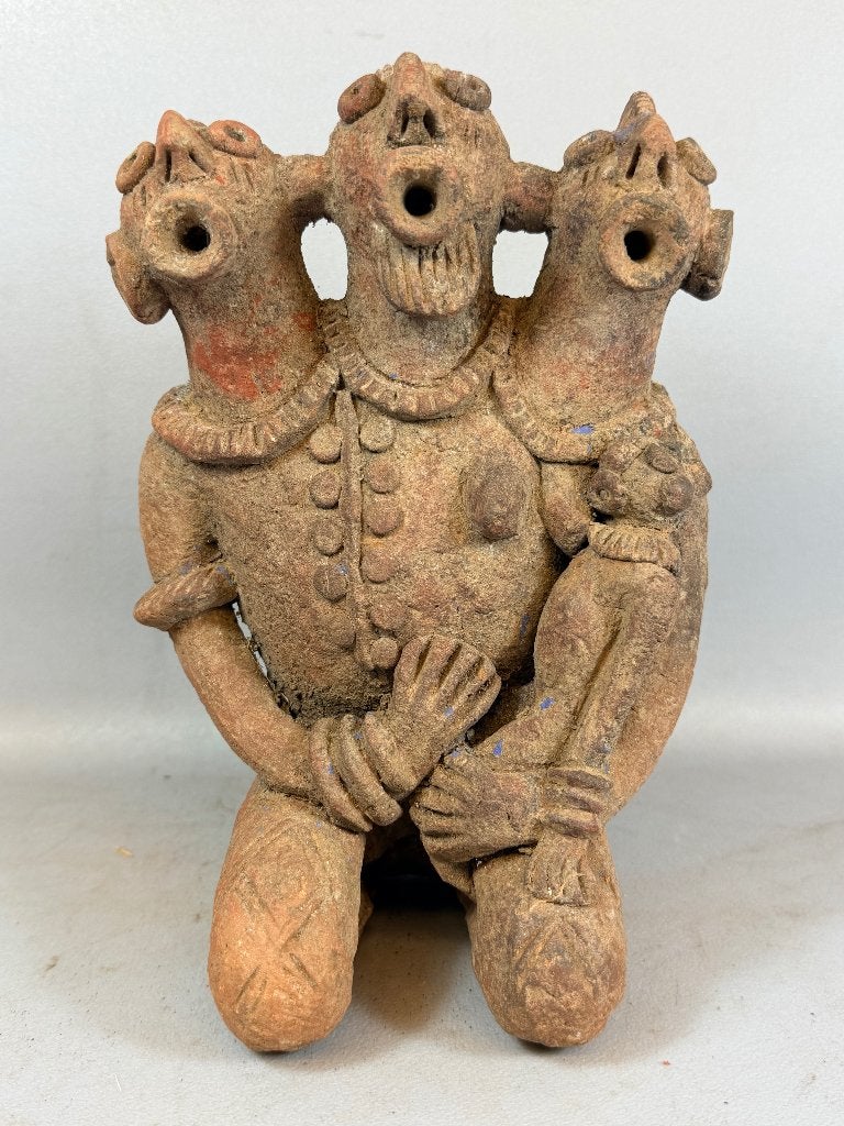 260992 Antique Afrikaans Terracotta Djenne sculpture - Mali, Antiek en Kunst, Ophalen of Verzenden