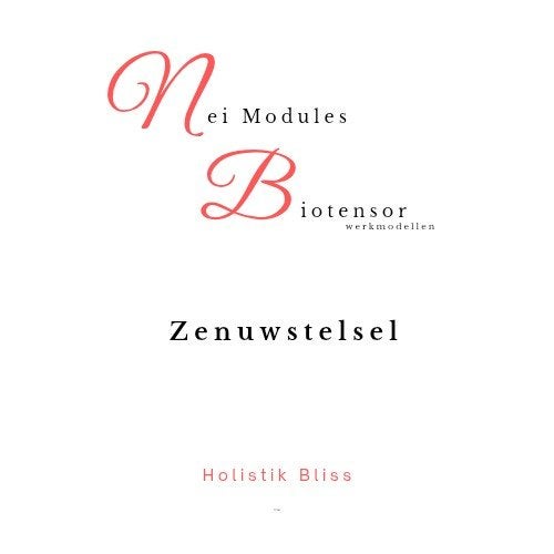 Zenuwstelsel biotensor werkmodellen pendel, Boeken, Ophalen of Verzenden, Beta, MBO
