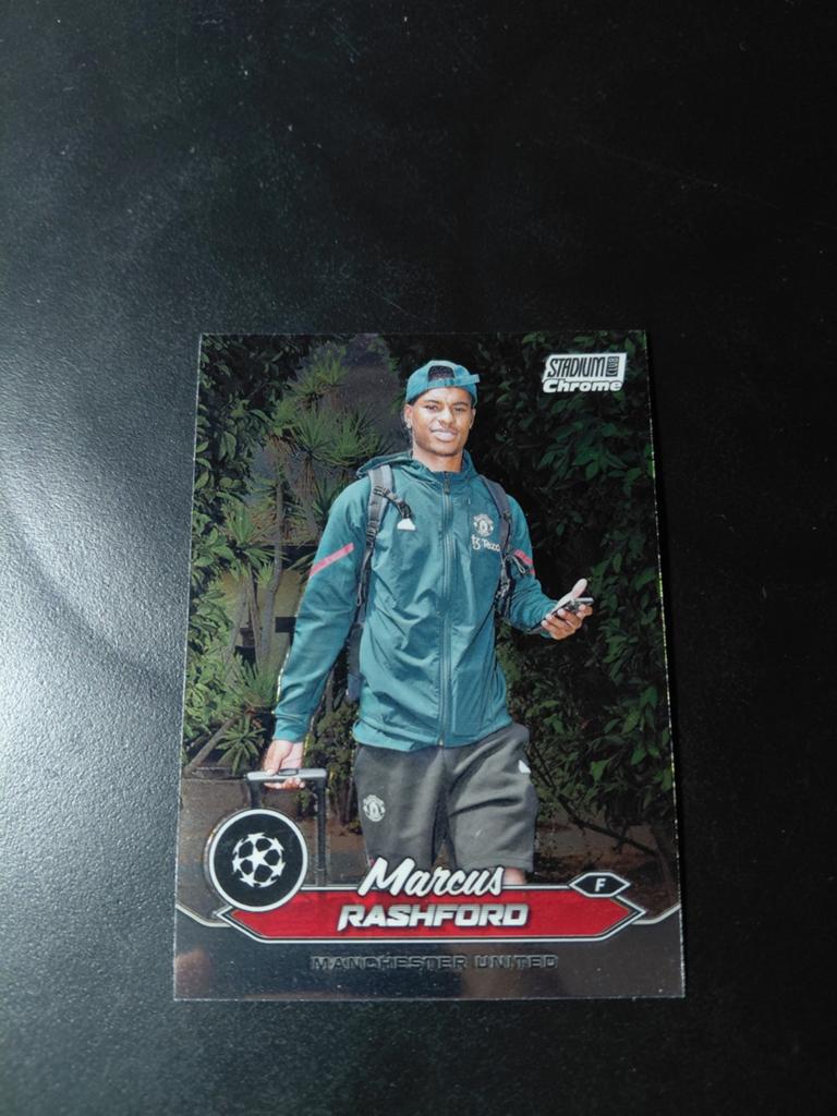 Marcus rashford (man united/fc barcelona) topps chrome, Ophalen of Verzenden, Nieuw, Buitenlandse clubs, Spelerskaart