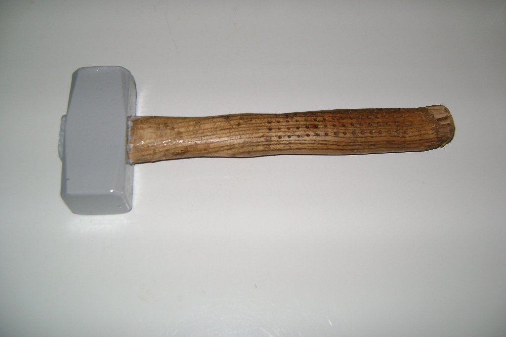 Vuistje/moker van 1000 gram, Ophalen, Gebruikt, Hamer