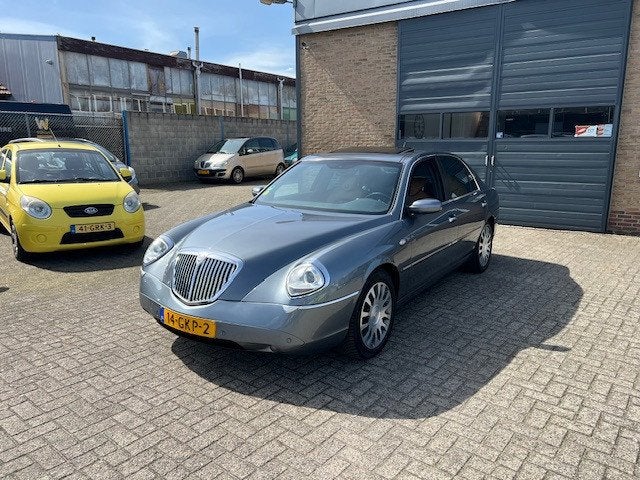 Lancia Thesis 3.2-24V V6 Emblema-Volledig onderhouden, Auto's, Lancia, Dealer onderhouden, Gebruikt, 1795 kg, Leder