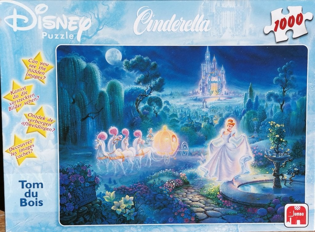 Disney Jumbo puzzel van Tom Dubois, Hobby en Vrije tijd, Ophalen, 500 t/m 1500 stukjes, Zo goed als nieuw, Legpuzzel