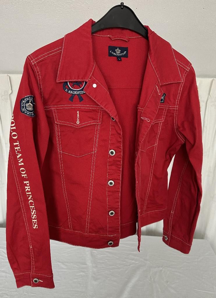 Jasje Rood Argentina, Kleding | Dames, Maat 42/44 (L), Nieuw, Ophalen of Verzenden, Jasje