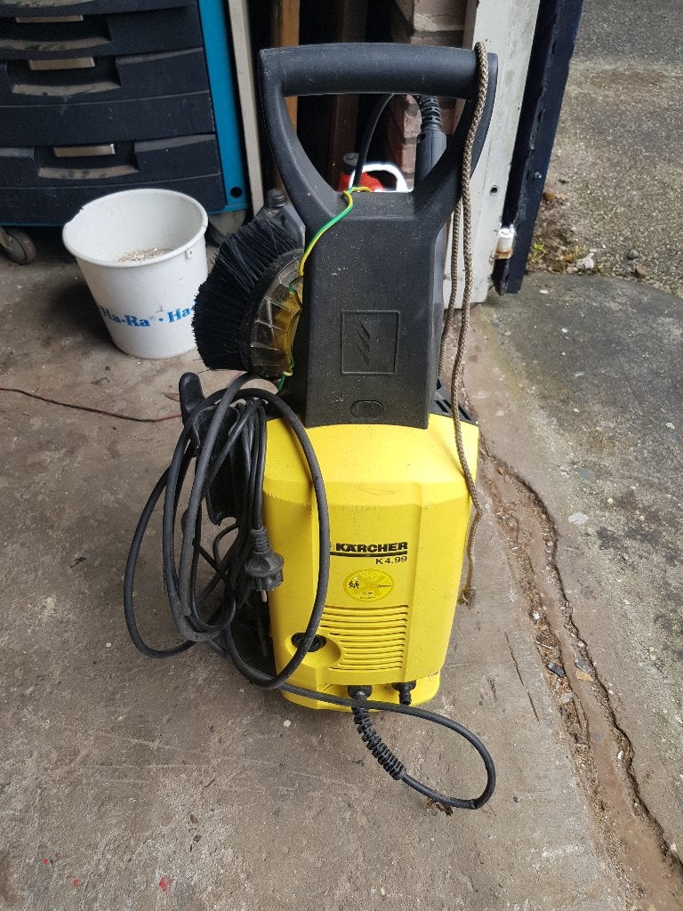 Kärcher K4.99M Hogedrukreiniger (130 bar / 1,9 kW), Ophalen of Verzenden, Gebruikt, Elektrisch, Kärcher