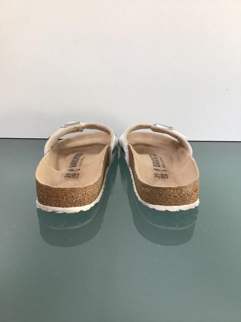 Birkenstock Madrid 39 | witte slippers | Gratis verzenden, Kleding | Dames, Schoenen, Slippers, Verzenden, Wit, Nieuw