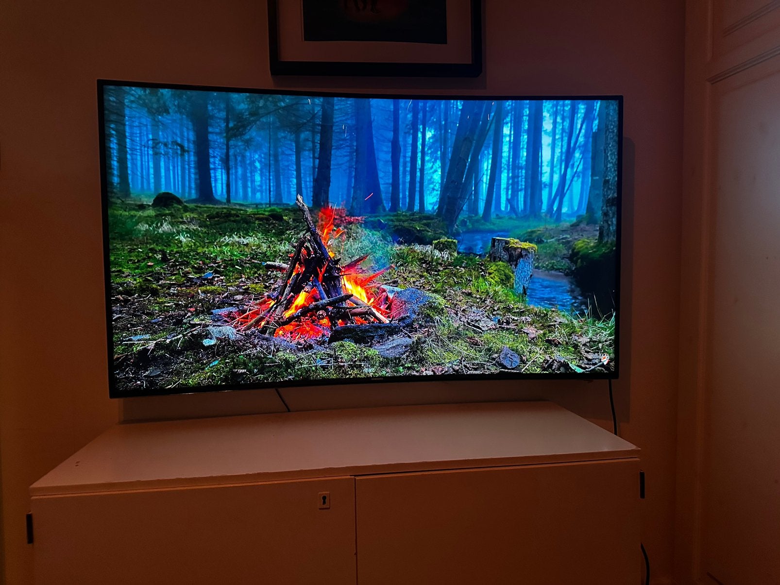 Samsung 55” Curved 4K Smart TV UE55HU7200, Gebruikt, LCD, Ophalen of Verzenden, 100 Hz