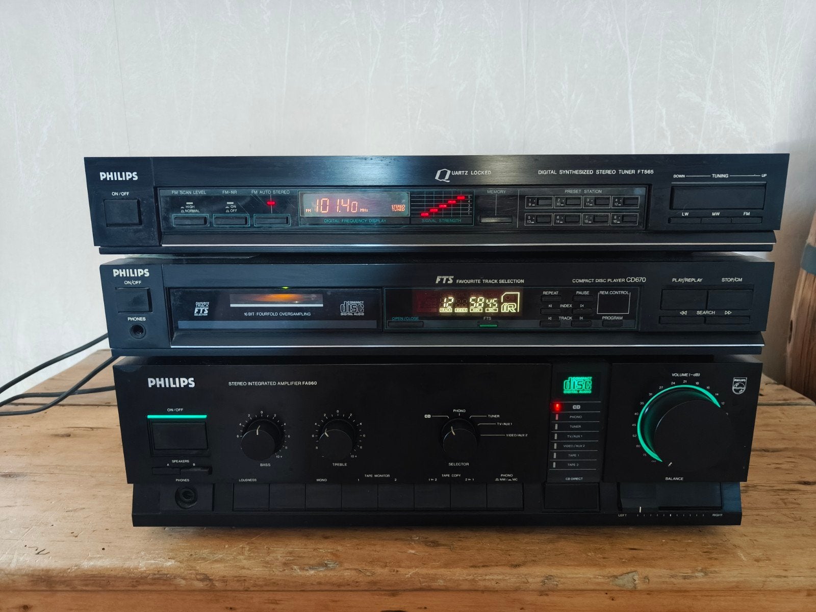 Philips set, Ophalen of Verzenden, Cd-speler, Philips