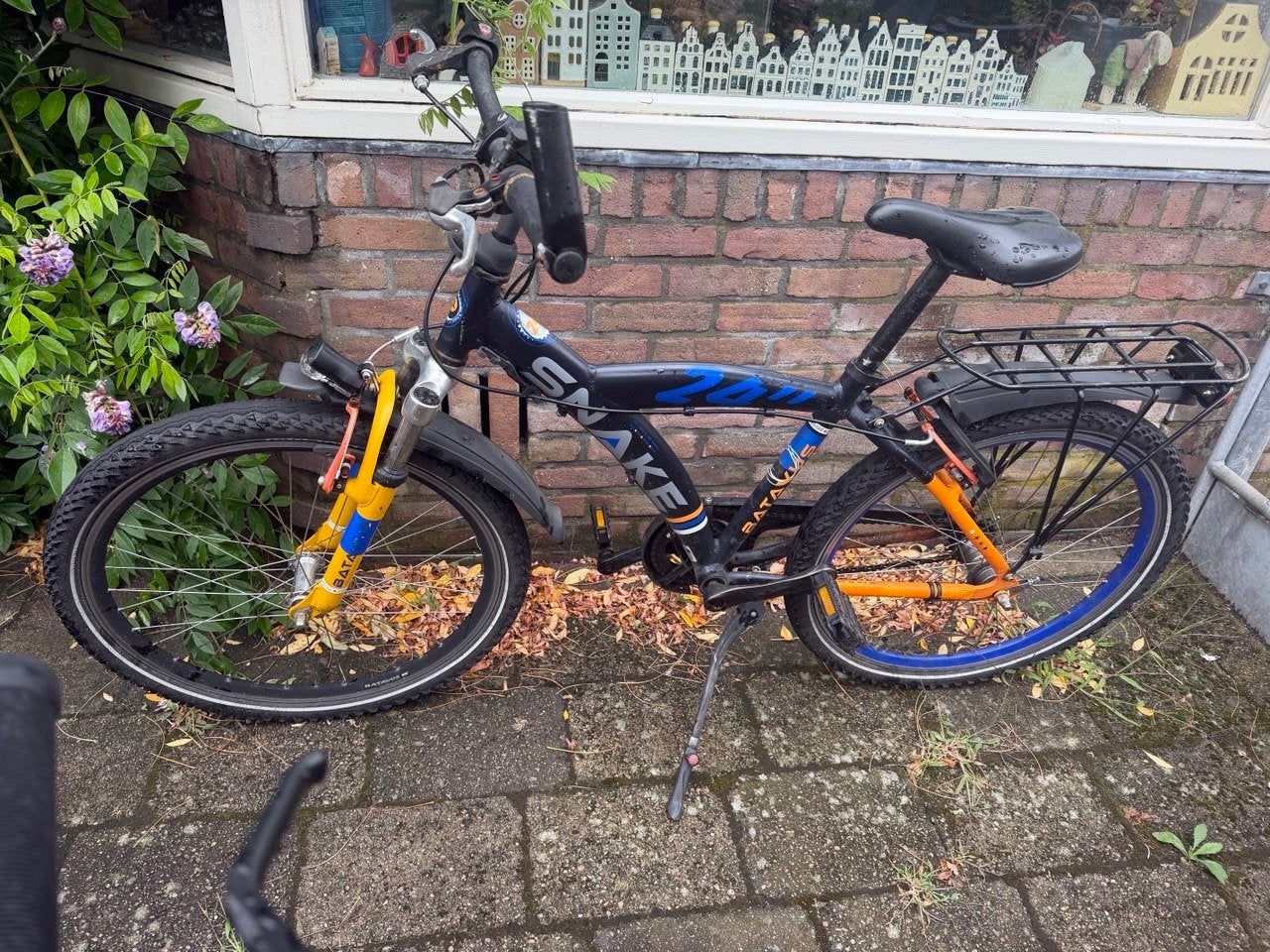 Batavus Snake kinderfiets - 24 inch, Ophalen, Gebruikt, Velgrem, Versnellingen
