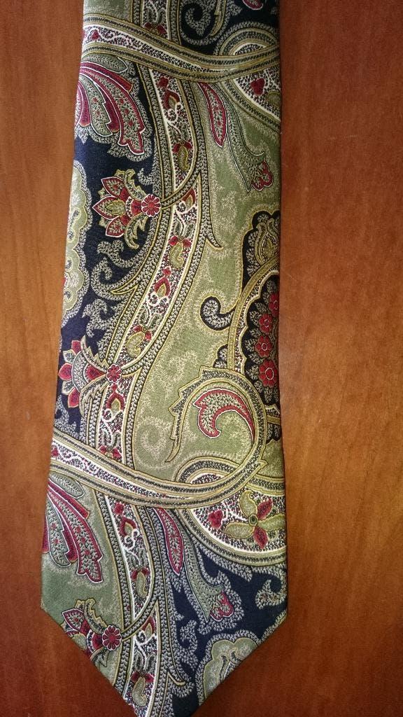 Stropdas Luca Franzini. 100% zijde, Ophalen of Verzenden, Zo goed als nieuw, Tie Rack, Met patroon