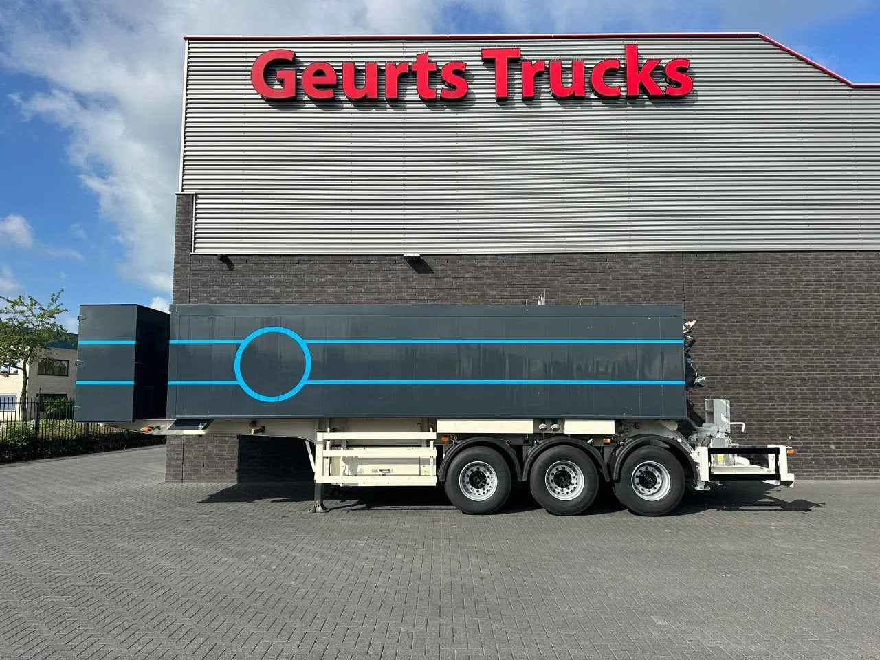 Kempf SKM 39/3CEMENTDEKVLOER TRAILER/CHAPE/MORTEL/SCREEDPUMP, Overige brandstoffen, Bedrijf, Aanhangers en Opleggers, Te koop
