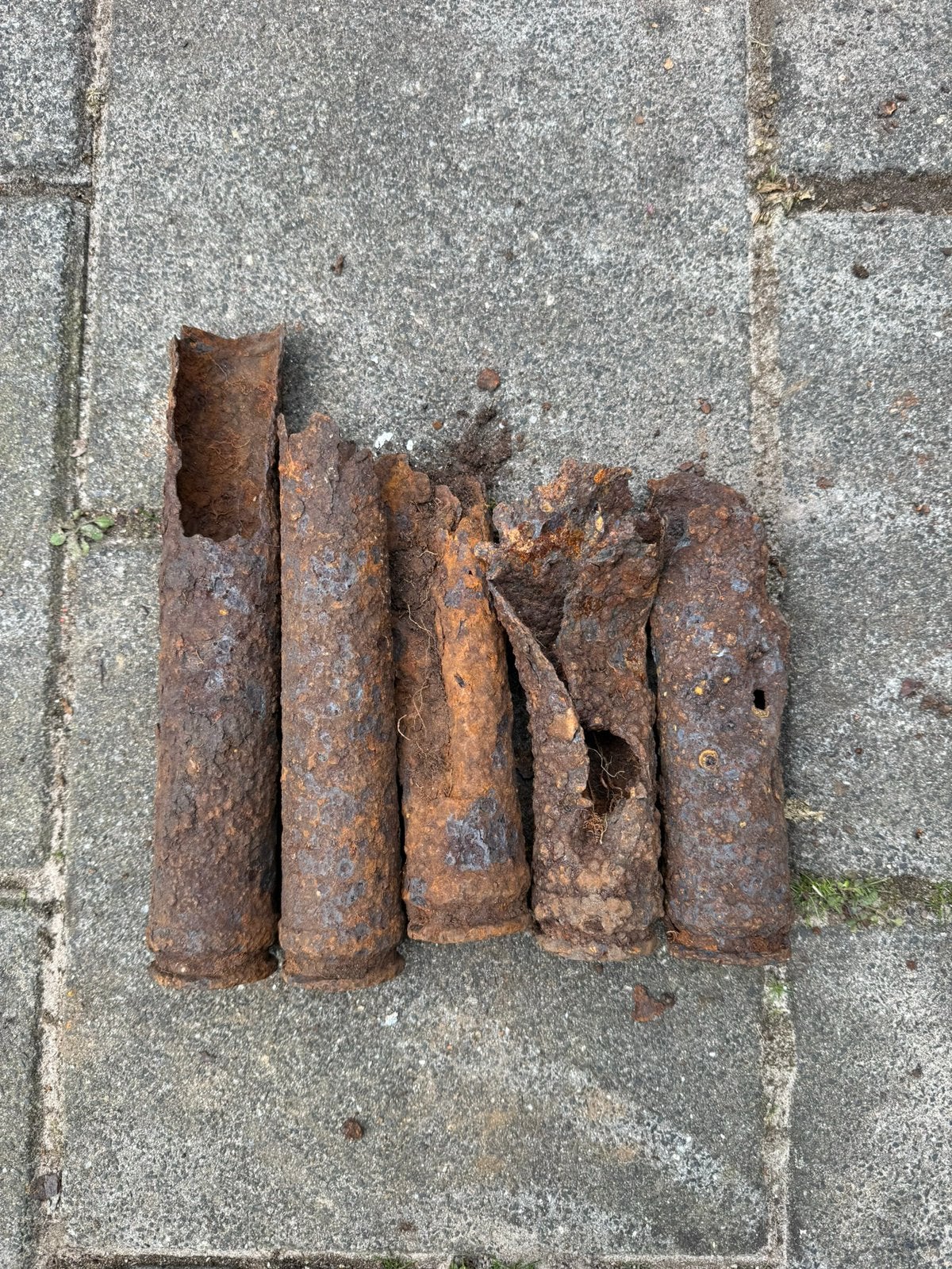 Duitse 3,7CM PaK/FlaK Hulzen IJzer Bodemvondst  WW2, Verzamelen, Militaria | Tweede Wereldoorlog, Ophalen of Verzenden, Landmacht