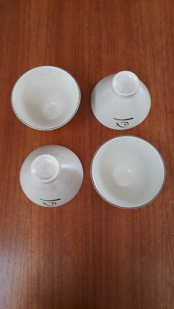Vintage kopjes te koop. ZGAN, Ophalen, Keramiek, Zo goed als nieuw, Overige stijlen