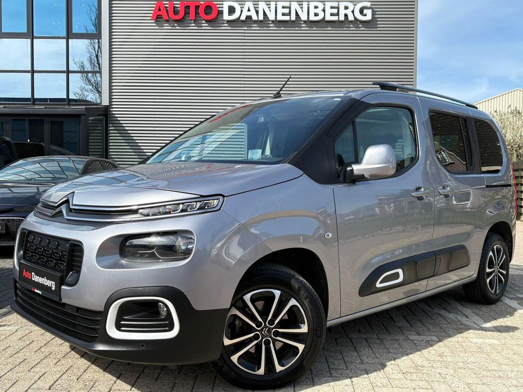 Citroen Berlingo 1.2 PureTech Shine PANO CAMERA STOELVERWARM, Auto's, Citroën, Voorwielaandrijving, Stof, Zwart, Origineel Nederlands