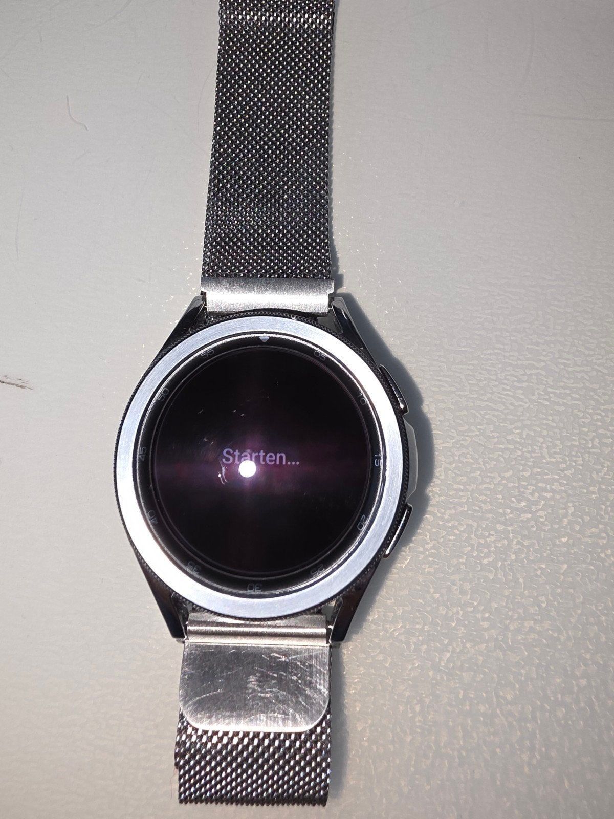 Samsung Galaxy Watch 4 Classic - Zilver nieuw, Gebruikt, Ophalen of Verzenden, Samsung, Waterdicht