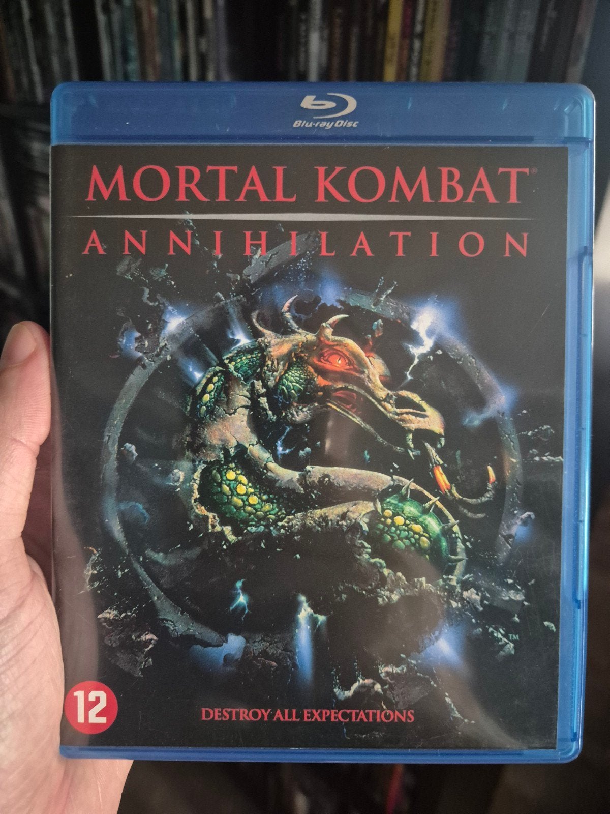 Mortal Kombat 2 martial arts video game Christopher Lambert, Cd's en Dvd's, Ophalen of Verzenden, Zo goed als nieuw